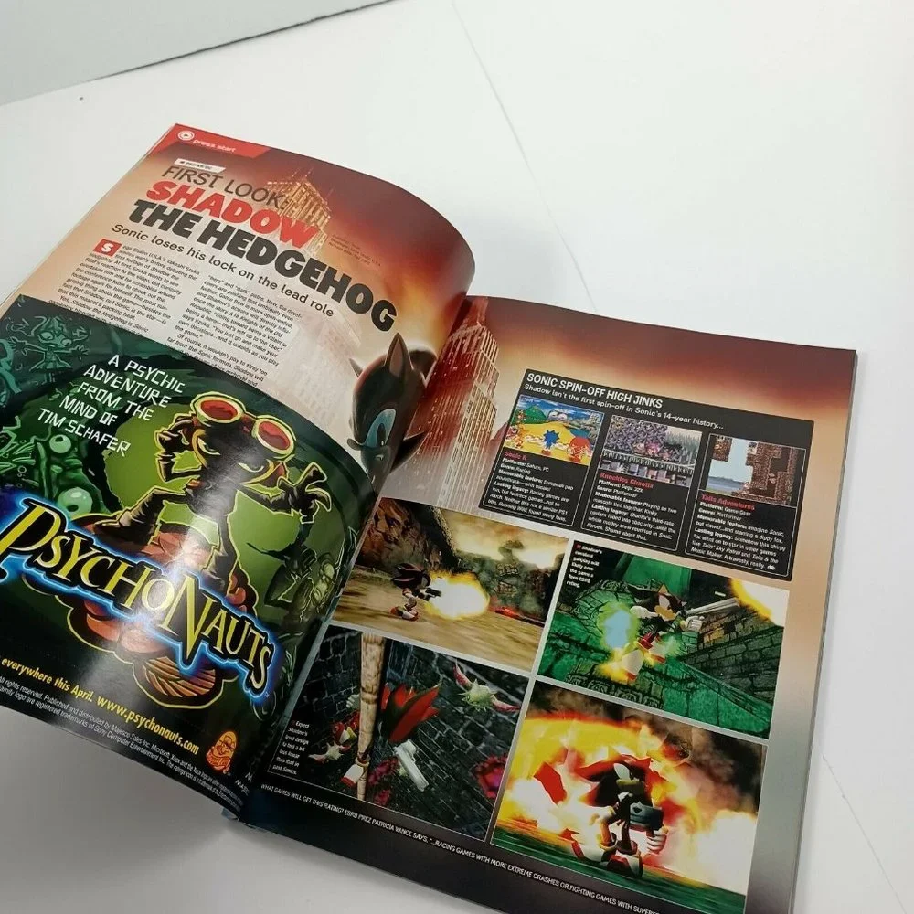 Electronic Gaming Monthly Magazine Phantasy Star Universe 191 May 05 *MINOR WEAR